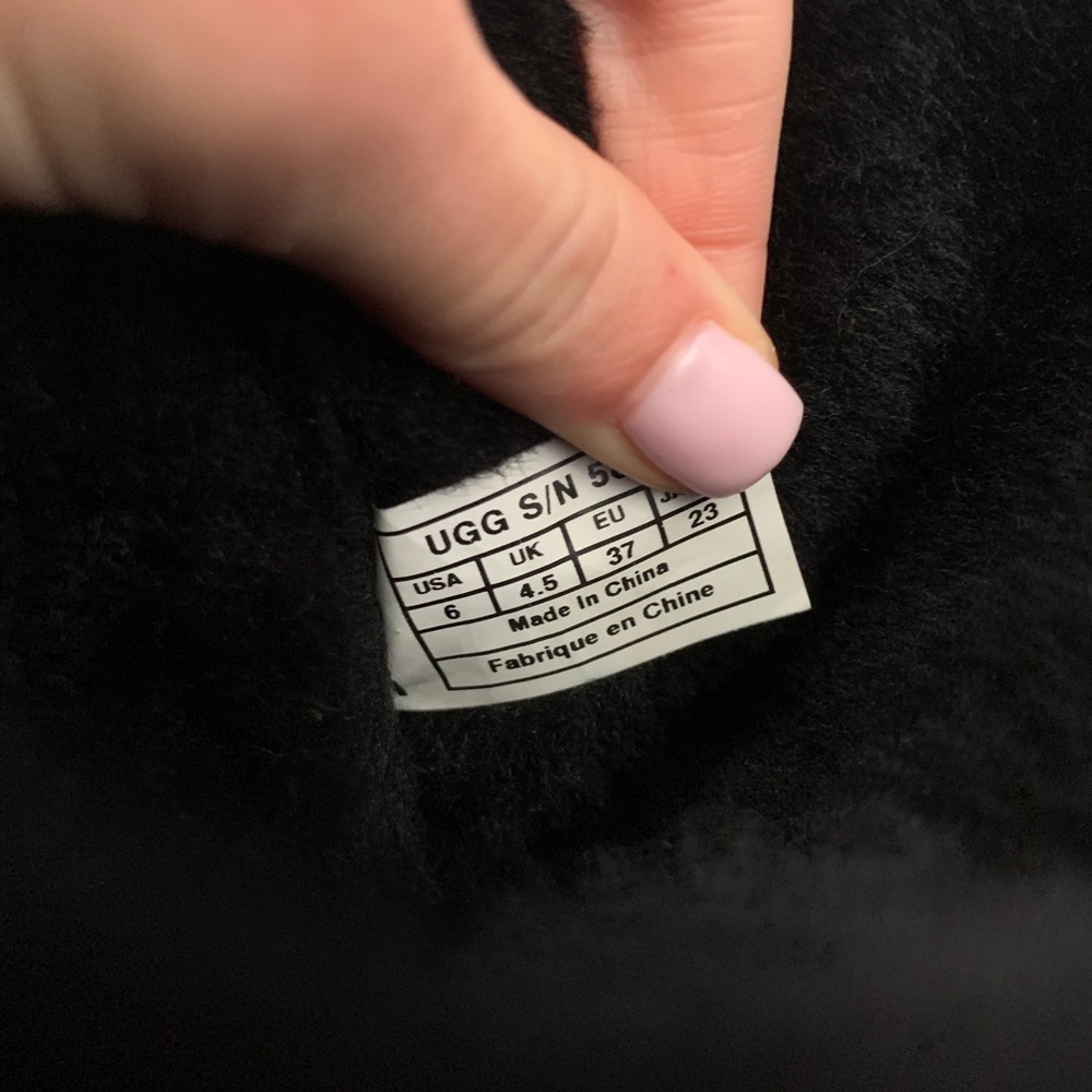 Black Button Ugg’s - image 2
